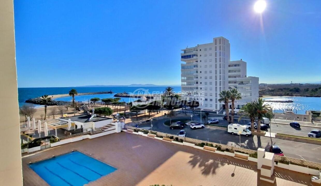 רוזס Spacieux Appartement Rose Front Mer Et Piscine מראה חיצוני תמונה
